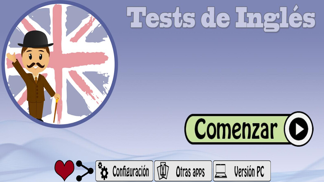 Run android online APK Tests de Inglés from MyAndroid or emulate Tests de Inglés using MyAndroid