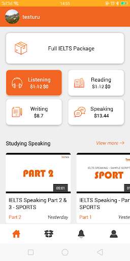Run android online APK Testuru: IELTS & English talk from MyAndroid or emulate Testuru: IELTS & English talk using MyAndroid