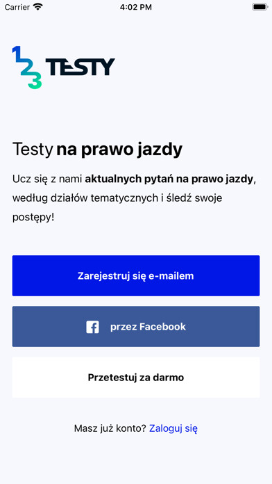 Emulate iPhone app Testy na prawo jazdy 123TESTY using MyAndroid Emulate iPhone app Testy na prawo jazdy 123TESTY using MyAndroid