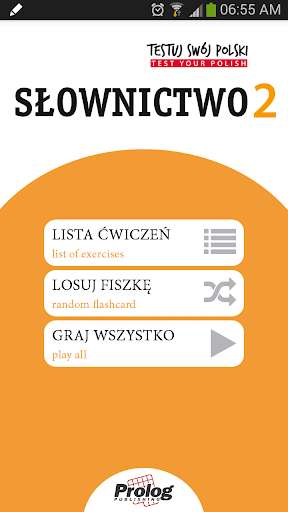 Run android online APK TEST YOUR POLISH Vocabulary 2 from MyAndroid or emulate TEST YOUR POLISH Vocabulary 2 using MyAndroid Run android online APK TEST YOUR POLISH Vocabulary 2 from MyAndroid or emulate TEST YOUR POLISH Vocabulary 2 using MyAndroid