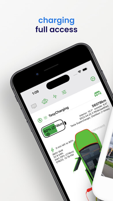 Emulate iPhone app TesyCharging for Tesla using MyAndroid