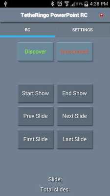 Emulate Android APK TetheRingo PowerPoint RC Emulate Android APK TetheRingo PowerPoint RC