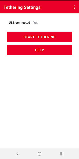 Run android online APK Tethering Settings from MyAndroid or emulate Tethering Settings using MyAndroid