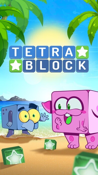 Emulate iPhone app Tetra Block - Puzzle Game using MyAndroid