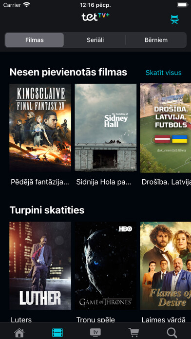 Emulate iPhone app Tet TV+ using MyAndroid Emulate iPhone app Tet TV+ using MyAndroid