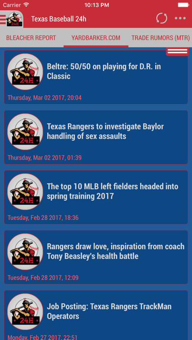 Run android online APK Texas Baseball 24h from MyAndroid or emulate Texas Baseball 24h using MyAndroid