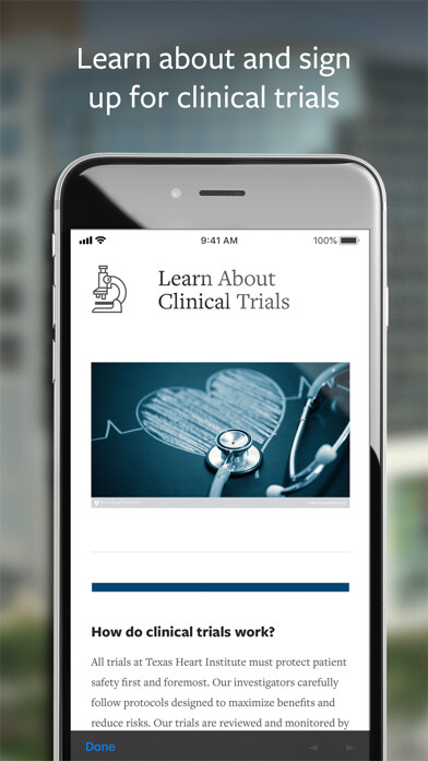 Emulate iPhone app Texas Heart Institute using MyAndroid Emulate iPhone app Texas Heart Institute using MyAndroid
