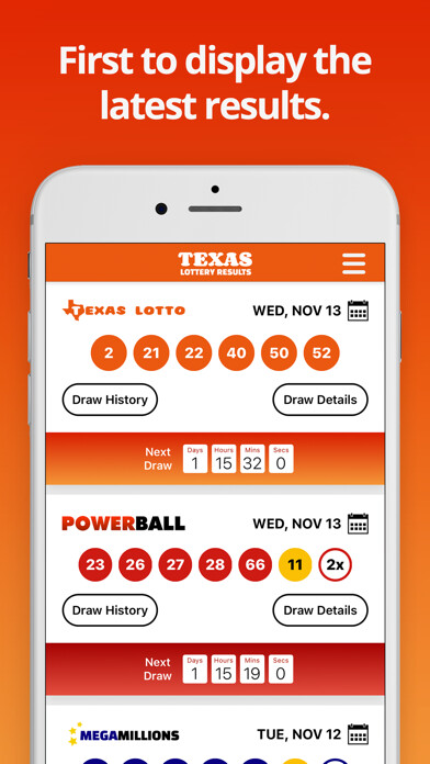 Emulate iPhone app Texas Lotto Results using MyAndroid Emulate iPhone app Texas Lotto Results using MyAndroid