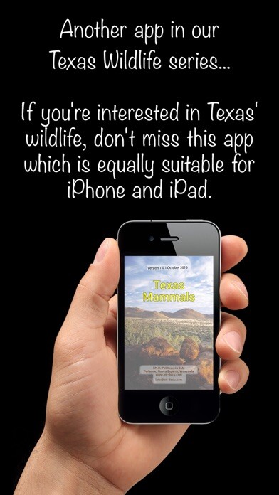 Emulate iPhone app Texas Mammals using MyAndroid
