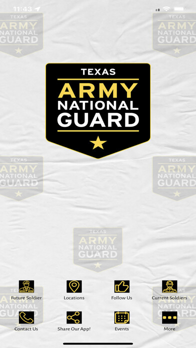 Emulate iPhone app Texas National Guard using MyAndroid