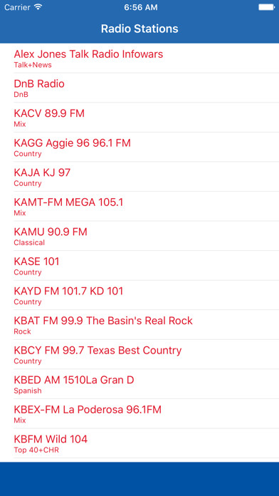 Emulate iPhone app Texas Online Radio Music Streaming FM using MyAndroid Emulate iPhone app Texas Online Radio Music Streaming FM using MyAndroid