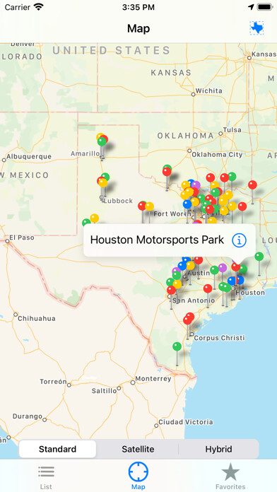 Emulate iPhone app Texas Race Tracks using MyAndroid Emulate iPhone app Texas Race Tracks using MyAndroid