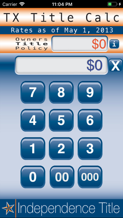 Emulate iPhone app Texas Title Calculator using MyAndroid Emulate iPhone app Texas Title Calculator using MyAndroid