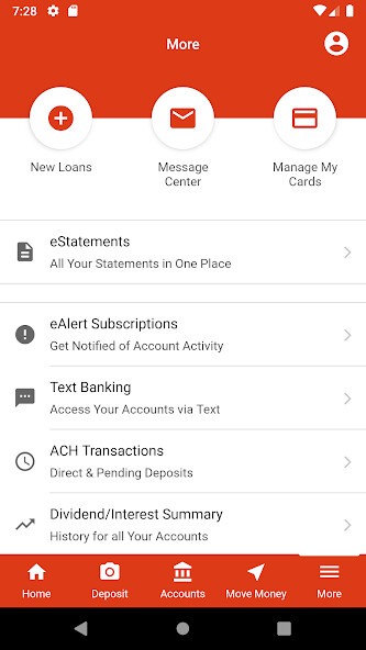 Run android online APK Texhillco School Employees FCU from MyAndroid or emulate Texhillco School Employees FCU using MyAndroid