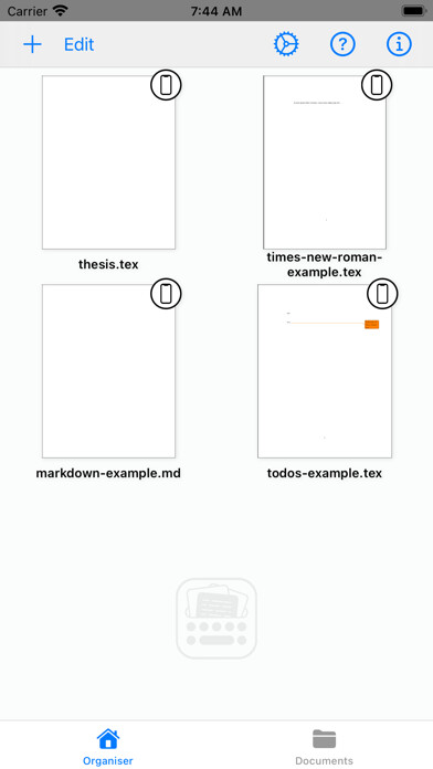 Emulate iPhone app Texifier : LaTeX editor using MyAndroid Emulate iPhone app Texifier : LaTeX editor using MyAndroid