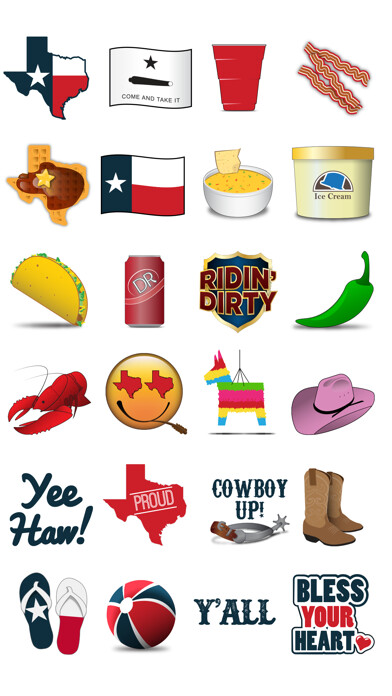 Emulate iPhone app TexMoji Stickers Originals using MyAndroid Emulate iPhone app TexMoji Stickers Originals using MyAndroid