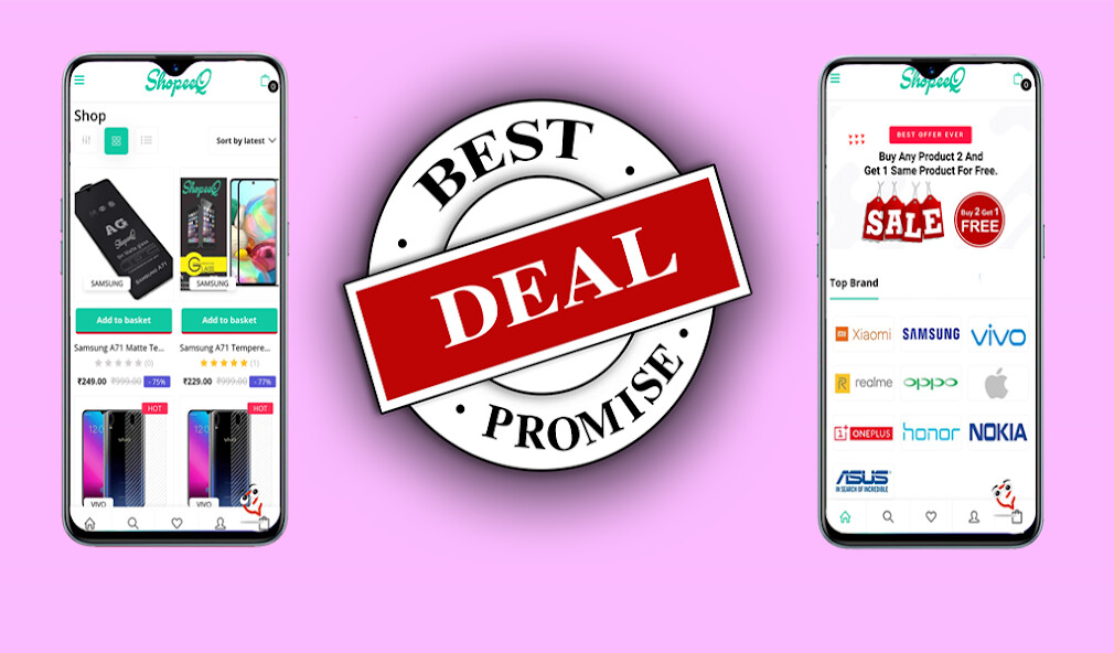 Run android online APK TexoVera By ShopeeQ Indian Online Shopping App from MyAndroid or emulate TexoVera By ShopeeQ Indian Online Shopping App using MyAndroid