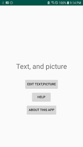 Run android online APK Text, and picture from MyAndroid or emulate Text, and picture using MyAndroid