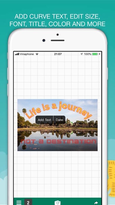 Emulate iPhone app Text Art - Add Text to photos using MyAndroid Emulate iPhone app Text Art - Add Text to photos using MyAndroid