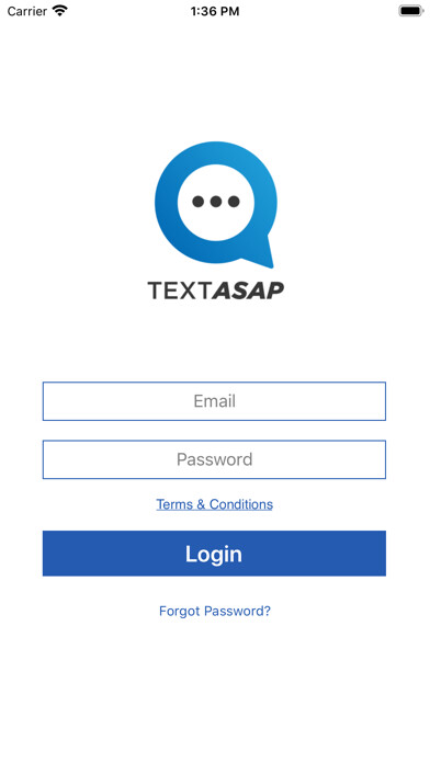 Emulate iPhone app TextAsap using MyAndroid