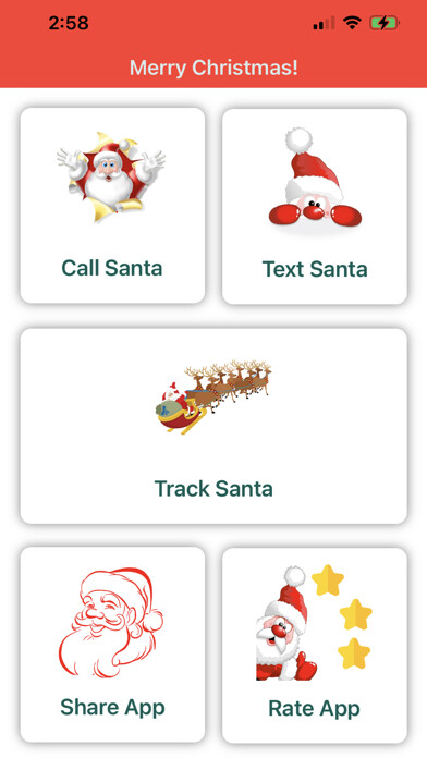 Emulate iPhone app Text & Call Santa Claus using MyAndroid Emulate iPhone app Text & Call Santa Claus using MyAndroid