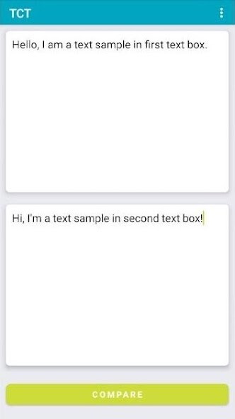 Run android online APK Text Compare Tool - Compare Text and Find Diff from MyAndroid or emulate Text Compare Tool - Compare Text and Find Diff using MyAndroid