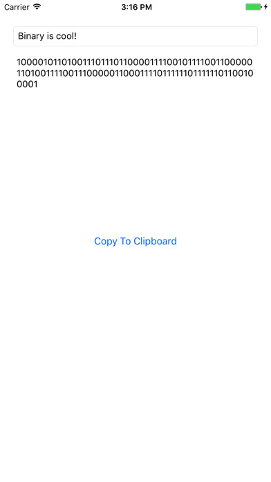 Emulate iPhone app Text Converter - Quick Convert using MyAndroid