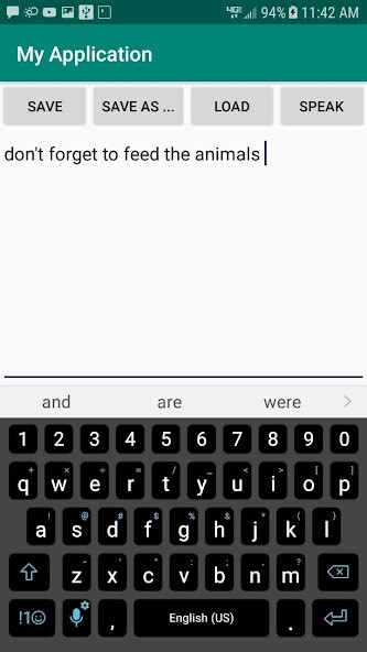 Run android online APK Text Editor TTS (Text to Speech) from MyAndroid or emulate Text Editor TTS (Text to Speech) using MyAndroid