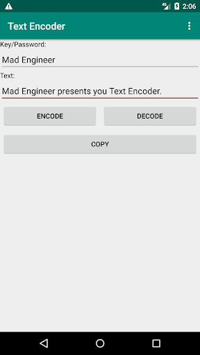 Emulate Android APK Text Encoder Emulate Android APK Text Encoder