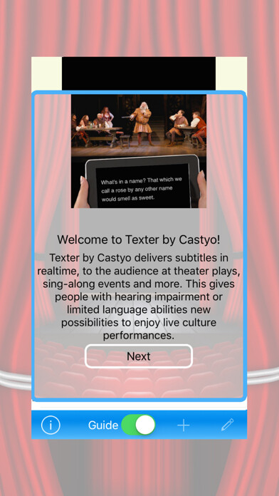 Emulate iPhone app Texter using MyAndroid