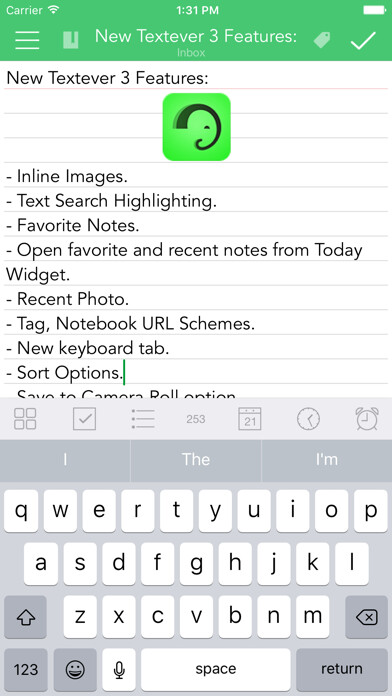 Emulate iPhone app Textever - quick notes for Evernote using MyAndroid Emulate iPhone app Textever - quick notes for Evernote using MyAndroid