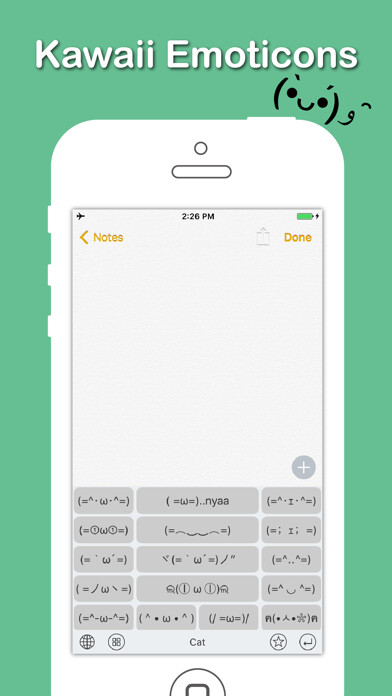 Emulate iPhone app Text Faces for Texting using MyAndroid