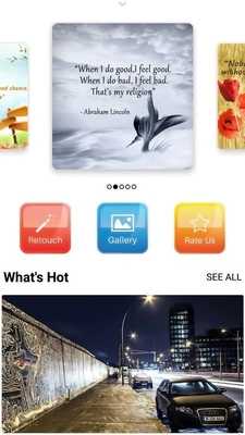 Emulate Android APK Textgram Quotes Creator - Creative Typography