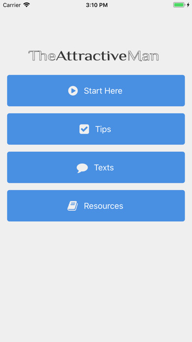Emulate iPhone app Texting Girls Guide Pro using MyAndroid