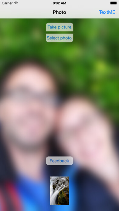 Emulate iPhone app TextME using MyAndroid