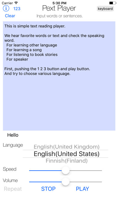 Emulate iPhone app text player using MyAndroid Emulate iPhone app text player using MyAndroid