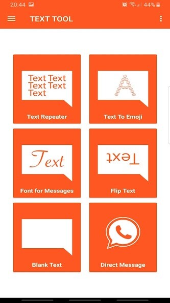 Run android online APK Text Repeater - Stylish Text  Reverse Text from MyAndroid or emulate Text Repeater - Stylish Text  Reverse Text using MyAndroid