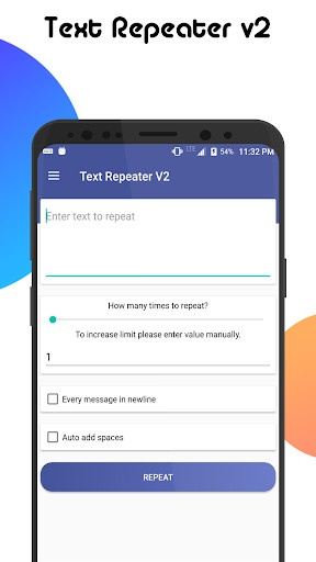 Run android online APK Text Repeater v2 from MyAndroid or emulate Text Repeater v2 using MyAndroid Run android online APK Text Repeater v2 from MyAndroid or emulate Text Repeater v2 using MyAndroid