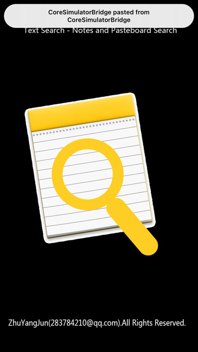 Emulate iPhone app Text Search - Notes Search using MyAndroid Emulate iPhone app Text Search - Notes Search using MyAndroid
