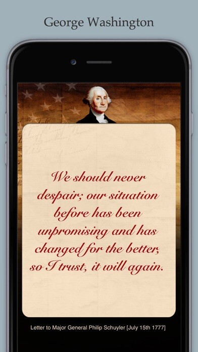 Emulate iPhone app Texts From Founding Fathers using MyAndroid Emulate iPhone app Texts From Founding Fathers using MyAndroid