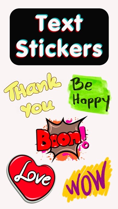Emulate iPhone app Text Stickers ⋆ using MyAndroid
