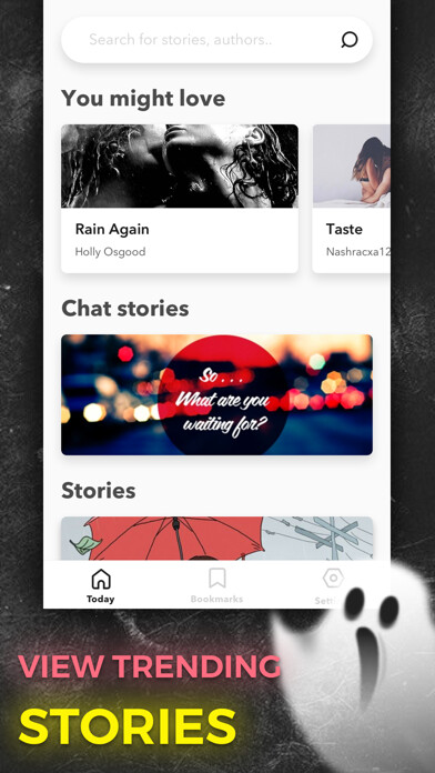 Emulate iPhone app Text Stories - Chat by Hook-ed using MyAndroid