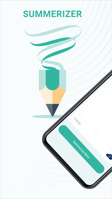 Emulate iPhone app Text Summarizer - paraphraser using MyAndroid