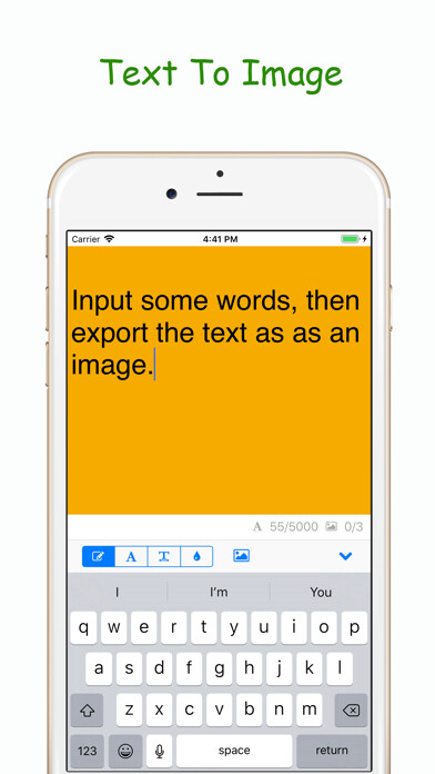 Emulate iPhone app Text to Image using MyAndroid Emulate iPhone app Text to Image using MyAndroid