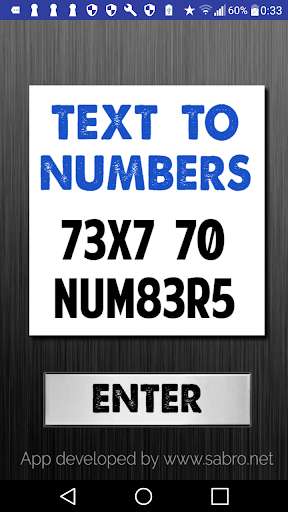 Run android online APK TEXT TO NUMBERS from MyAndroid or emulate TEXT TO NUMBERS using MyAndroid Run android online APK TEXT TO NUMBERS from MyAndroid or emulate TEXT TO NUMBERS using MyAndroid