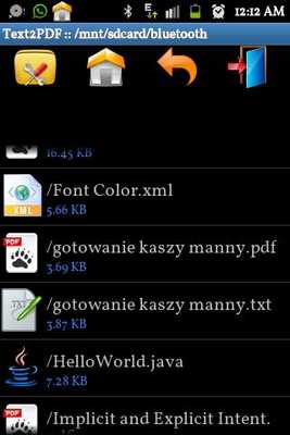 Emulate Android APK Text to PDF Converter Demo Emulate Android APK Text to PDF Converter Demo