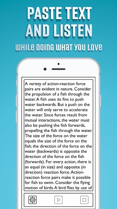 Emulate iPhone app Text to Speech App using MyAndroid