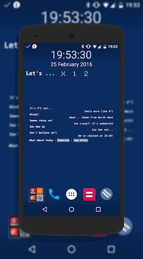 Run android online APK Textual Weather For KWGT from MyAndroid or emulate Textual Weather For KWGT using MyAndroid Run android online APK Textual Weather For KWGT from MyAndroid or emulate Textual Weather For KWGT using MyAndroid