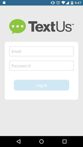 Emulate Android APK TextUs Mobile