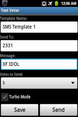 Emulate Android APK Text Voter Emulate Android APK Text Voter